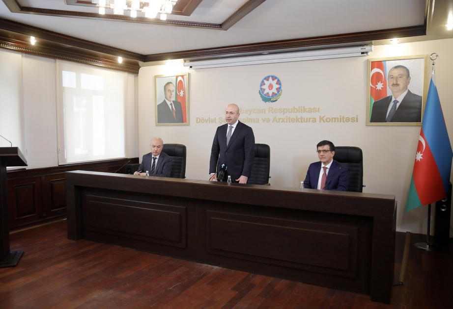 Dövlət Şəhərsalma və Arxitektura Komitəsində ötən ilin yekunları müzakirə olunub