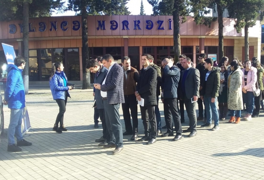 “Yüksəliş” müsabiqəsi ilə bağlı Astarada “Səyyar qeydiyyat” xidməti aparılıb
