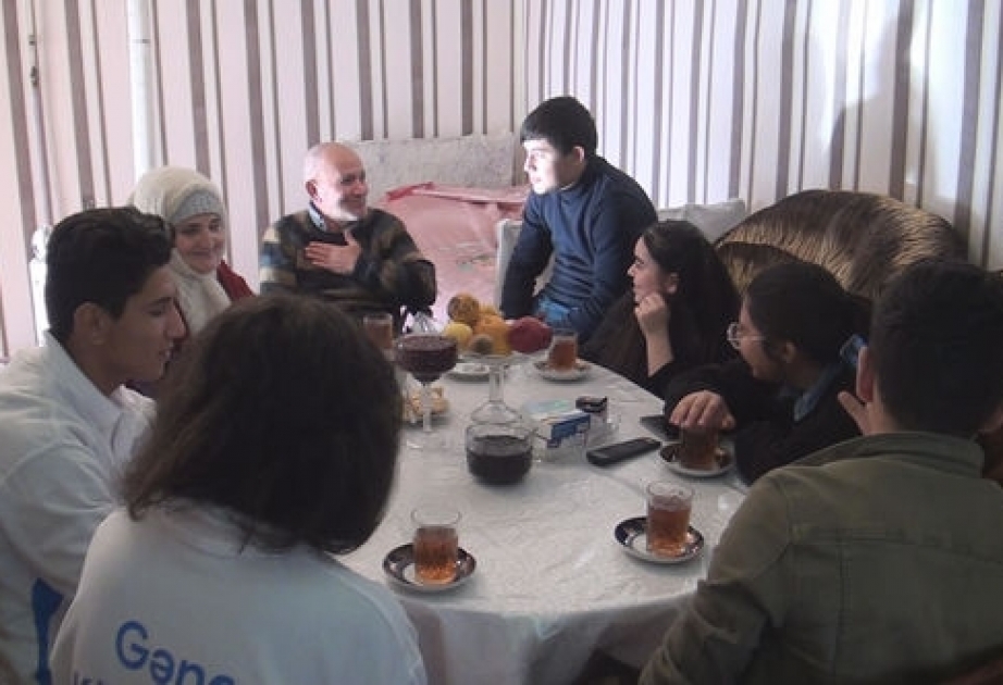 Yevlax gəncləri “Könüllü qonaq” təşəbbüsünə qoşulublar VİDEO