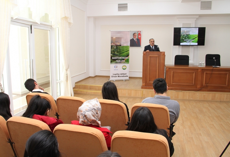 Azərbaycan Dövlət Aqrar Universitetində "Auditoriyadan tarlaya" adlı layihə həyata keçiriləcək