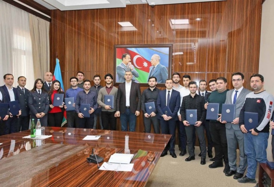 Dövlət Miqrasiya Xidmətinin İnformasiya Texnologiyaları Məktəbinin məzunlarına diplomlar təqdim olunub