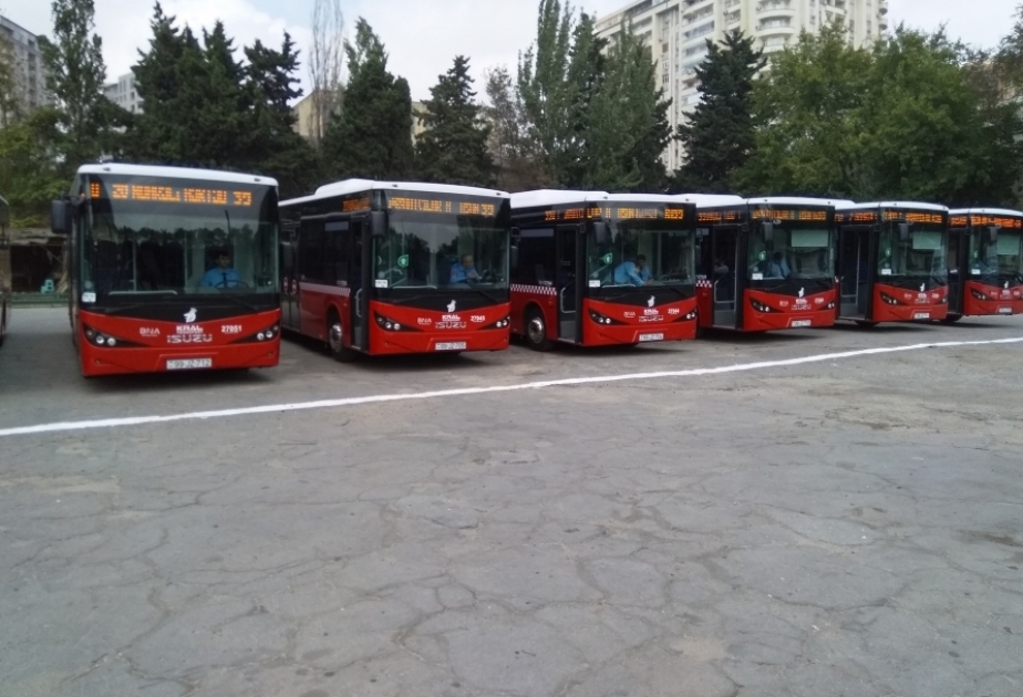 Ötən ilin noyabrında Azərbaycana 53 avtobus gətirilib