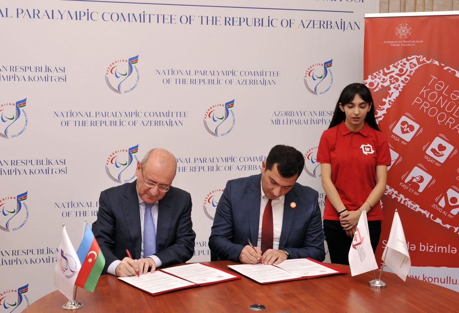 Azərbaycan Milli Paralimpiya Komitəsi “Bir” Tələbə-Könüllü Proqramı ilə əməkdaşlığa başladı
