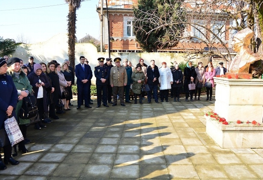 Lənkəranda general Həzi Aslanovun 110 illik yubileyi qeyd edilib