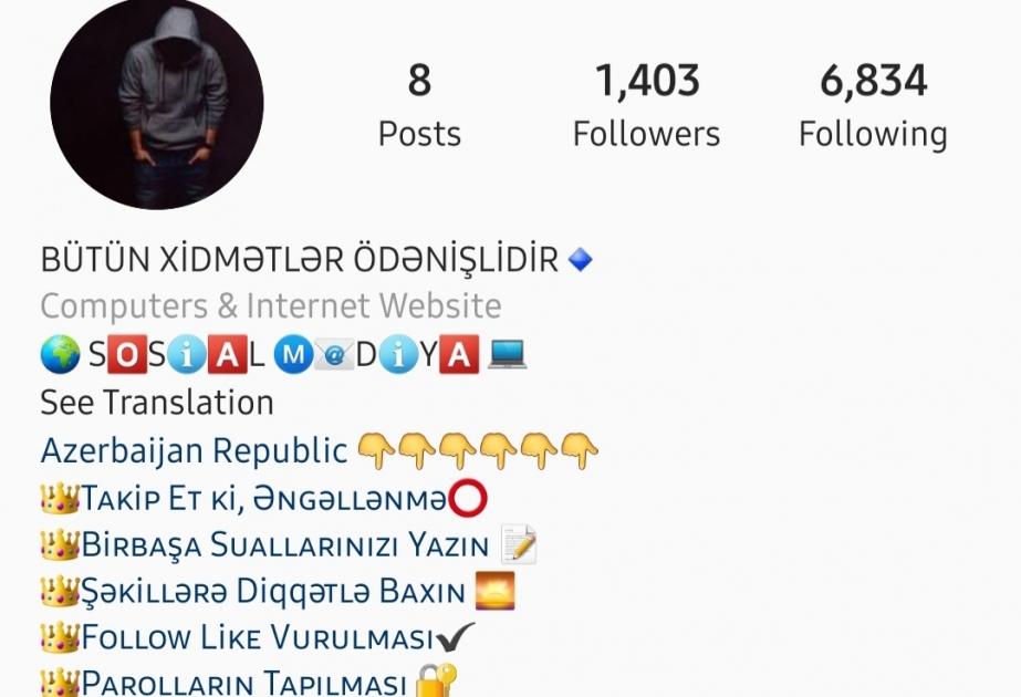 Daxili İşlər Nazirliyi sosial şəbəkə istifadəçilərinə xəbərdarlıq edib