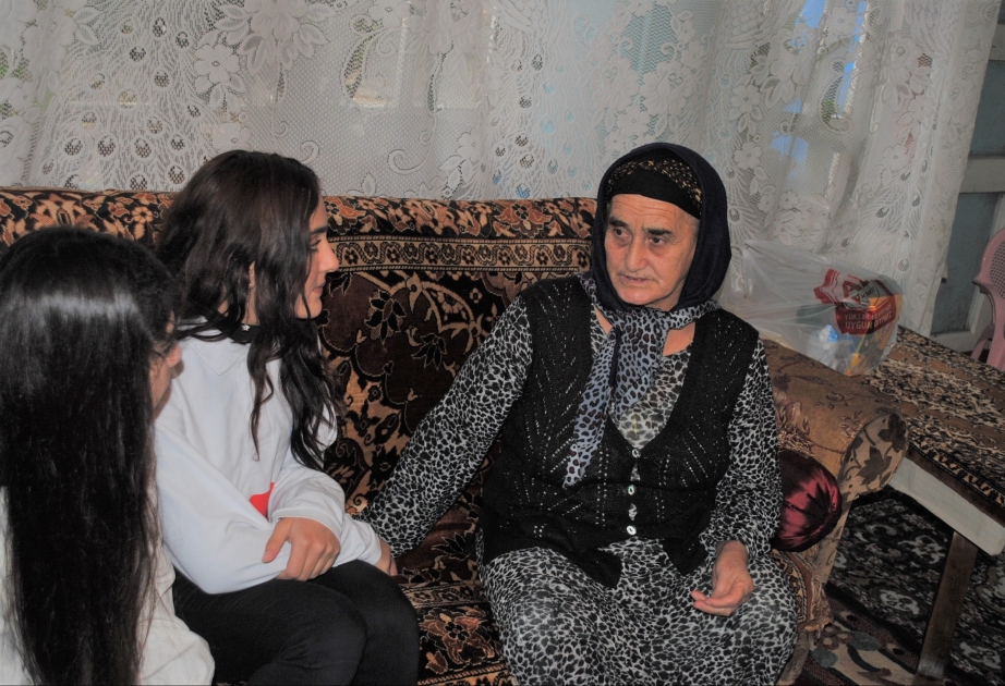 Masallıda gənc könüllülər xüsusi qayğıya ehtiyac duyan ailələrin qonağı olublar