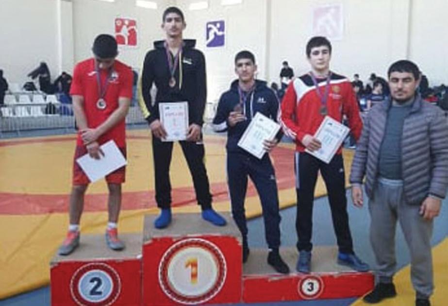 Naxçıvanlı güləşçilərin növbəti uğuru