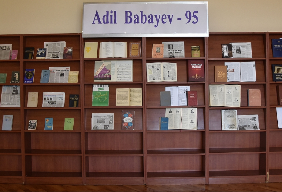 Milli Kitabxanada “Adil Babayev – 95” adlı kitab sərgisi açılıb