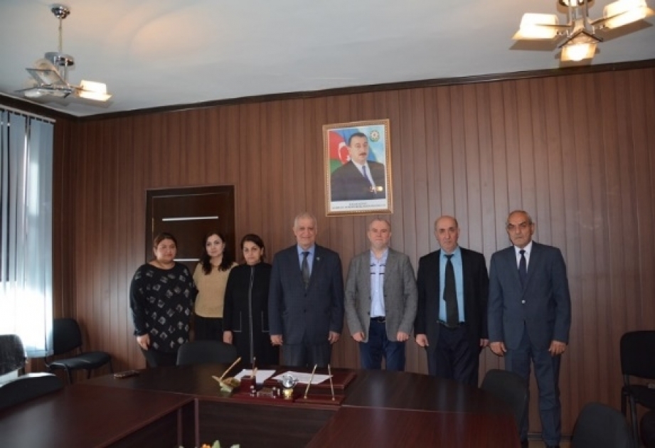 AMEA-nın Radiasiya Problemləri İnstitutunda ukraynalı alimin məruzəsi dinlənilib