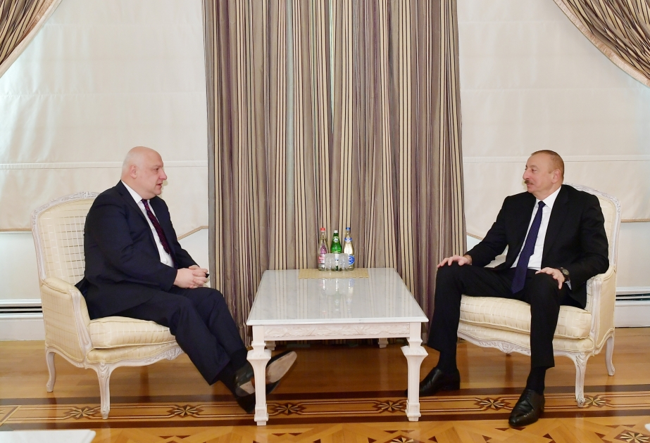 President Ilham Aliyev received OSCE Parliamentary Assembly president VIDEO