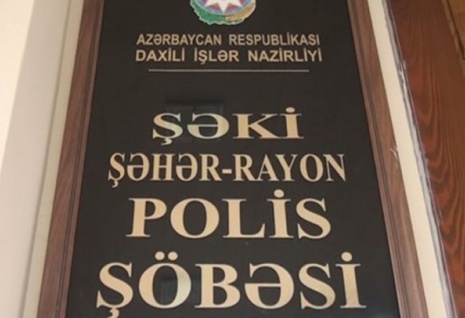 Şəkidə qətl hadisəsi törədən şəxslər tutulublar