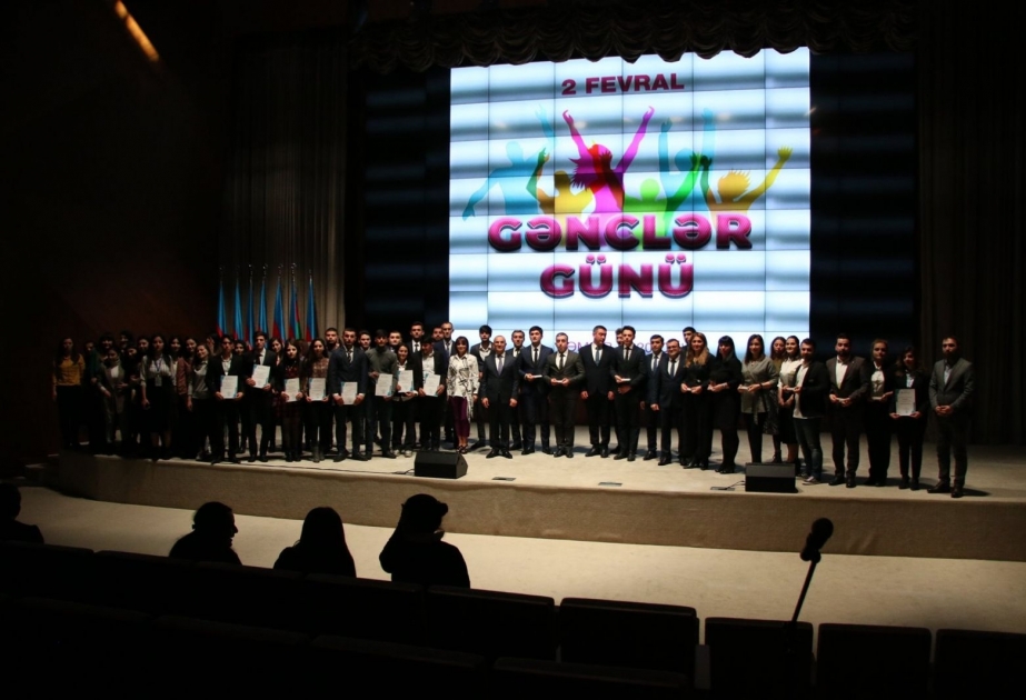 Şəmkirdə Gənclər Günü münasibətilə təntənəli tədbir keçirilib