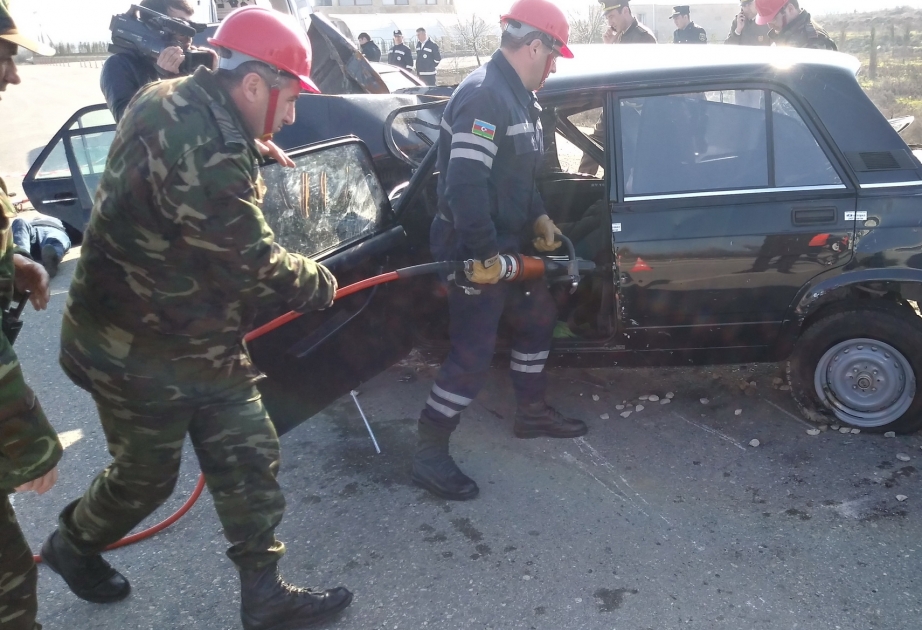 Fövqəladə Hallar, Daxili İşlər və Səhiyyə nazirliklərinin qurumları birgə təlim təşkil ediblər