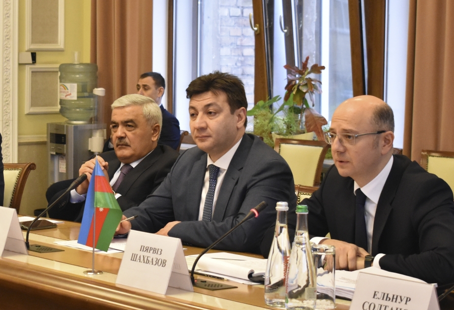 Азербайджан и Украина подписали документ о сотрудничестве в нефтегазовой области ВИДЕО