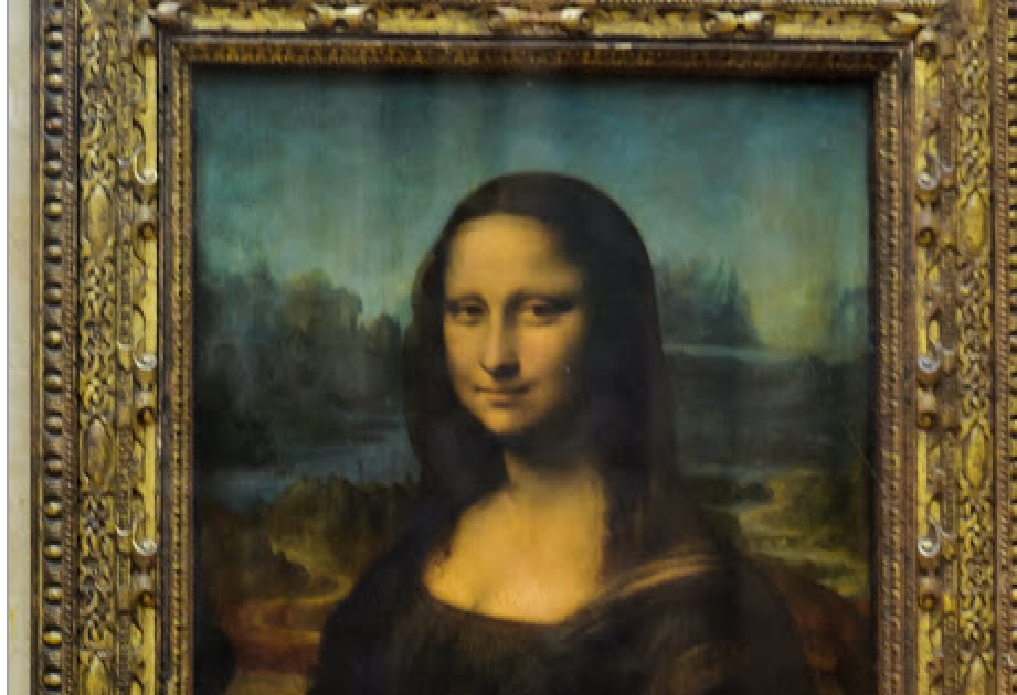 Louvre Museum Mona Lisa.