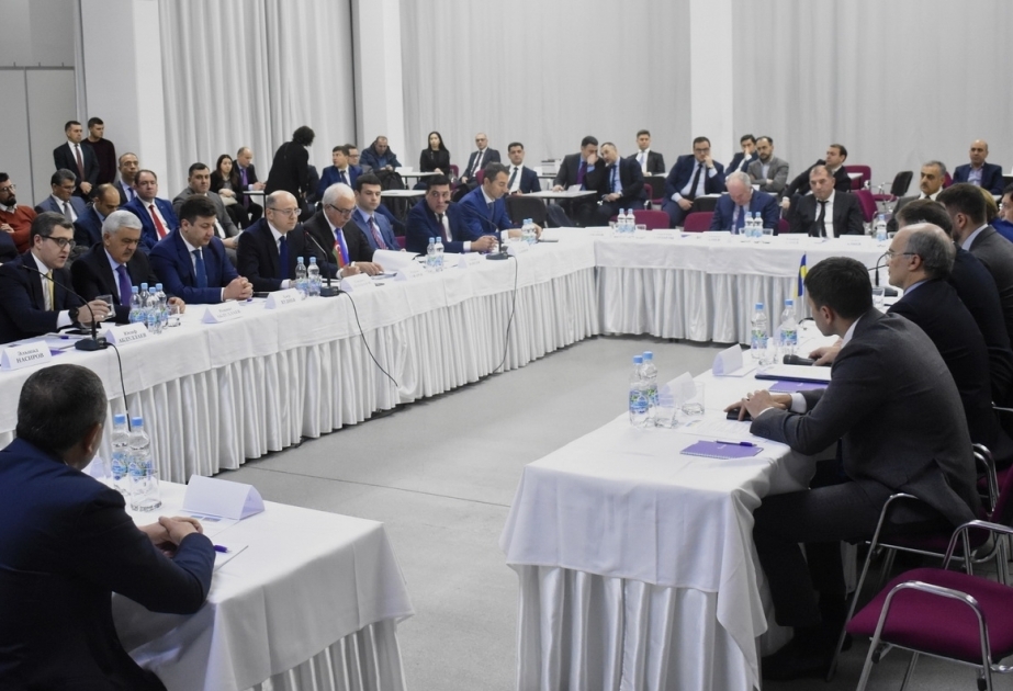 Discusiones en el marco de la reunión de la Comisión Intergubernamental de Cooperación Económica Azerbaiyán-Ucrania