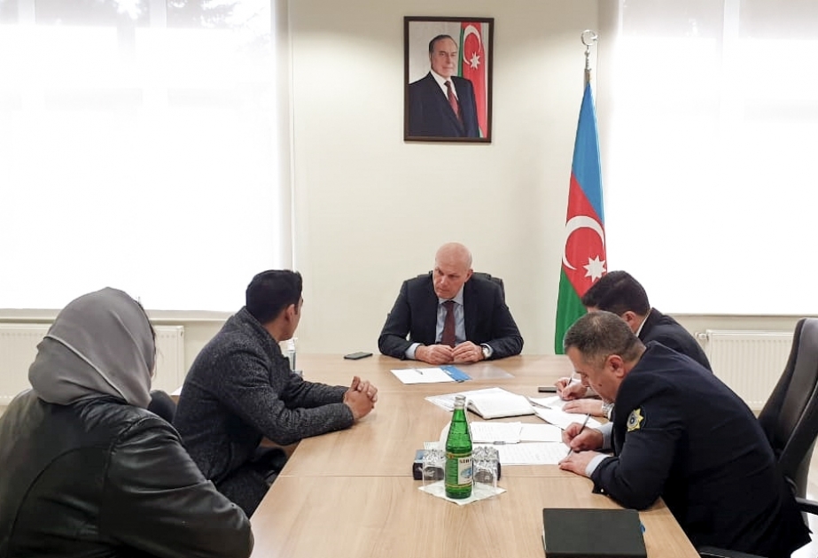 Gömrük Komitəsinin rəhbərliyi Şirvan, Saatlı və Biləsuvar rayonlarında vətəndaşları qəbul edib