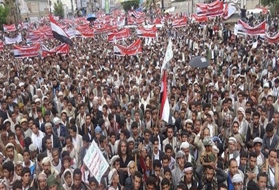 Yəməndə “Əsrin sövdələşməsi”nin əleyhinə kütləvi aksiyalar başlayıb
