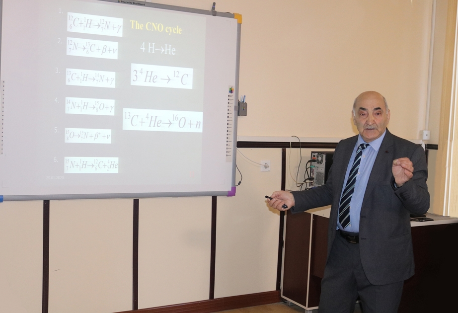 “Massiv ulduzların təkamül xüsusiyyətləri” mövzusunda müzakirələr aparılıb