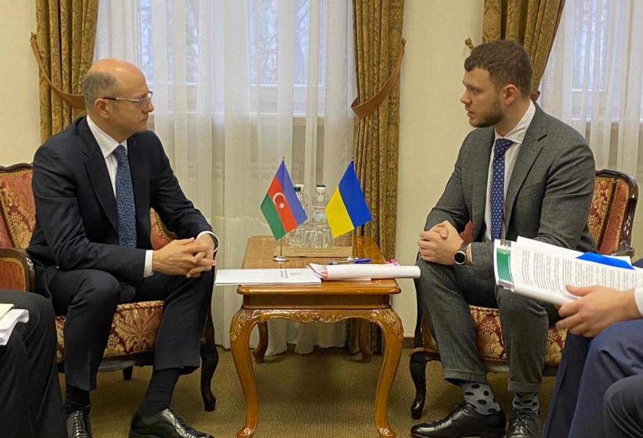 Grupos de trabajo para cooperación económica entre Azerbaiyán y Ucrania se reunirán intensamente