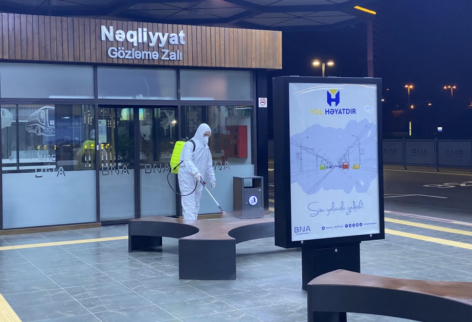 “Koroğlu” NMM-də növbəti dəfə dezinfeksiya işləri aparılıb