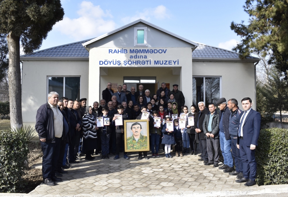 Ağdamda şəhid Səməndər Quliyevin xatirəsi anılıb