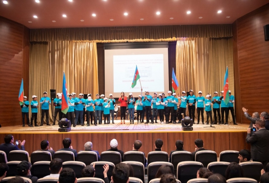 Mədəniyyət sahəsində çalışan könüllülər Sabirabadda bir araya gəlib