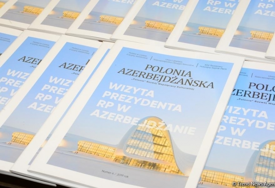 Presentación del próximo número de la revista "Azerbaiyán Polonia" en Bakú