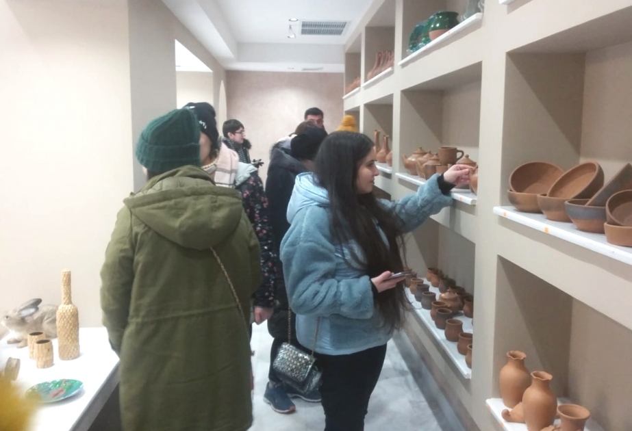 Avrasiya Tərcümə Mərkəzinin əməkdaşları Qəbələ Arxeoloji Mərkəzi ilə tanış olublar