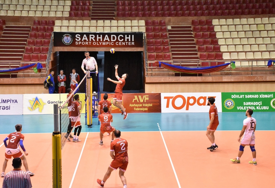 FHN-nin “Xilasedici” voleybol komandası Yüksək Liqada növbəti qələbəsini qazanıb