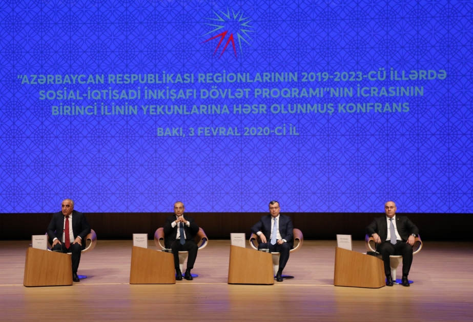Regional konfrans çərçivəsində sahibkarlarla müzakirələr aparılıb VİDEO