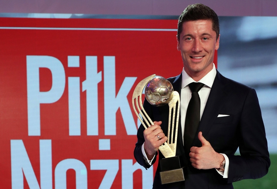Robert Levandovski səkkizinci dəfə Polşada ilin ən yaxşı futbolçusu seçilib