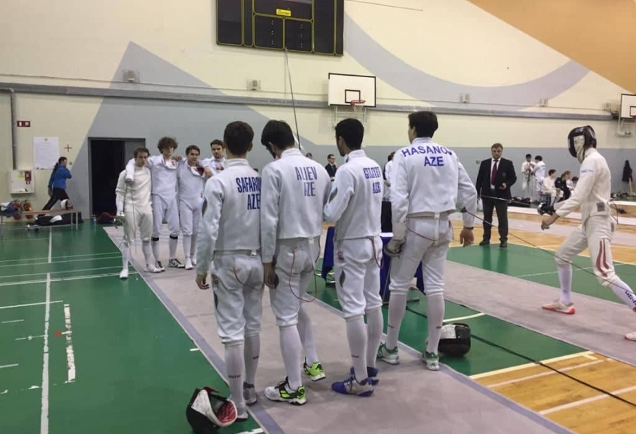 Команда Азербайджана по шпаге приняла участие в этапе Кубка мира