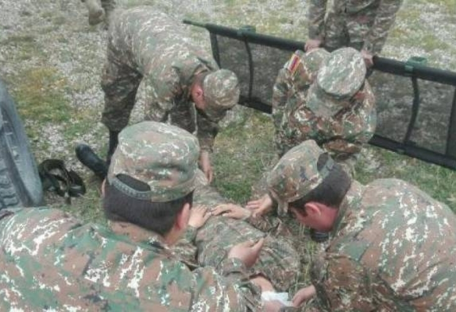 Ermənistan ordusunun əsgəri xəsarət alıb