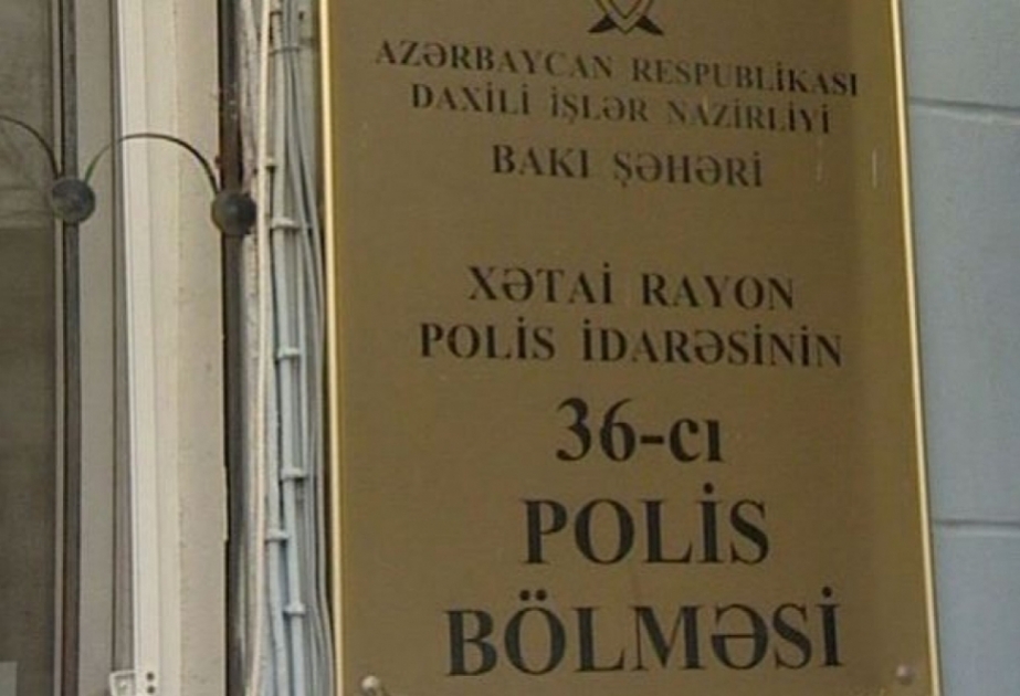 Qadına qarşı soyğunçuluq edərək çantasını almaqda şübhəli bilinən şəxs saxlanılıb