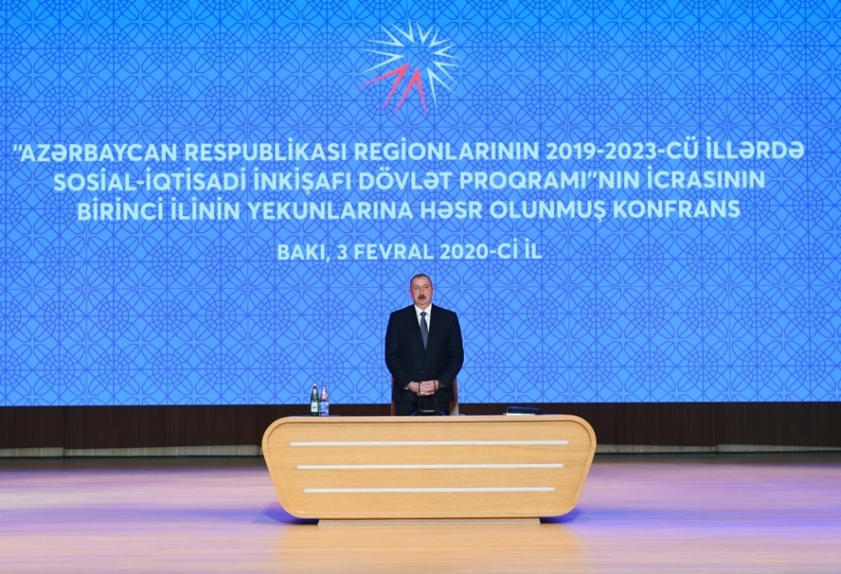 Presidente azerbaiyano: “Las necesidades nacionales se satisfacen con productos locales”
