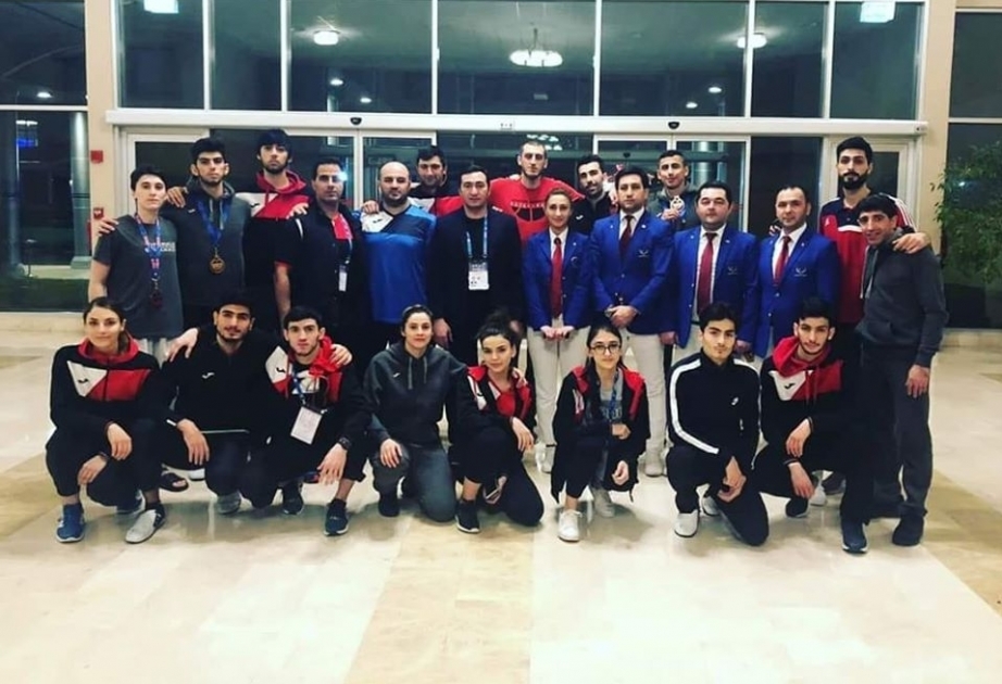 Azerbaijani taekwondo fighters claim three golds at Turkish Open 2020