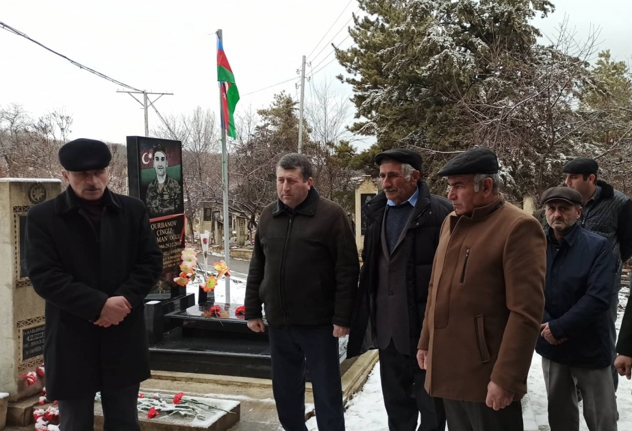 Quba-Qusar batalyonunun şəhid olmuş döyüşçüsü Eldar Əliyarovun xatirəsi yad edilib