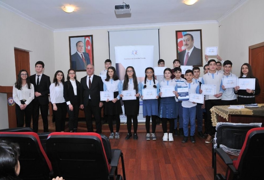 “Gəncliyin uğur üçbucağı: Sağlam ol, yaxşı təhsil al, doğru peşə seç” adlı tədbir keçirilib