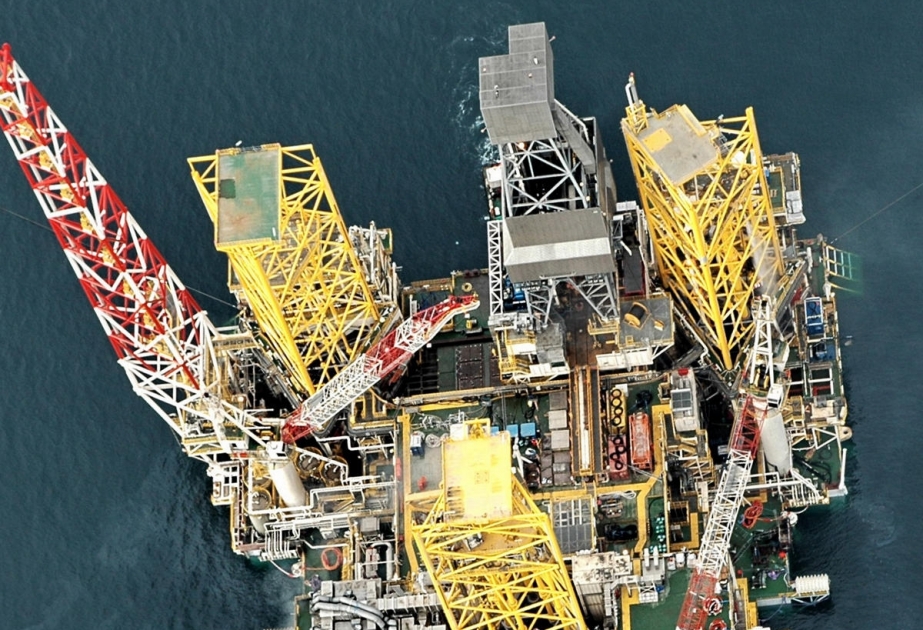 Keçən il “Şahdəniz”dən 16,8 milyard kubmetr təbii qaz çıxarılıb