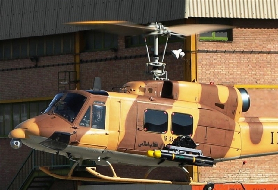 İran İslam İnqilabının Keşikçiləri Korpusunun sərəncamındakı helikopterlər raketlə təchiz edilir