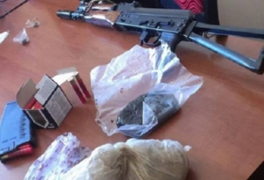 Masallıda keçmiş məhkumdan marixuana və silah götürülüb