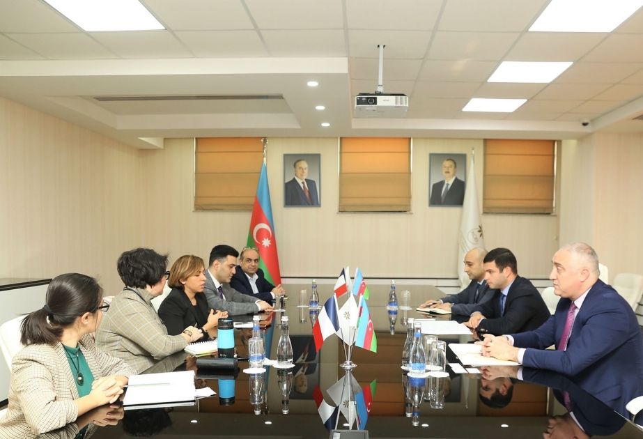 KOBIA a reçu des membres de la Chambre de commerce Azerbaïdjan-France