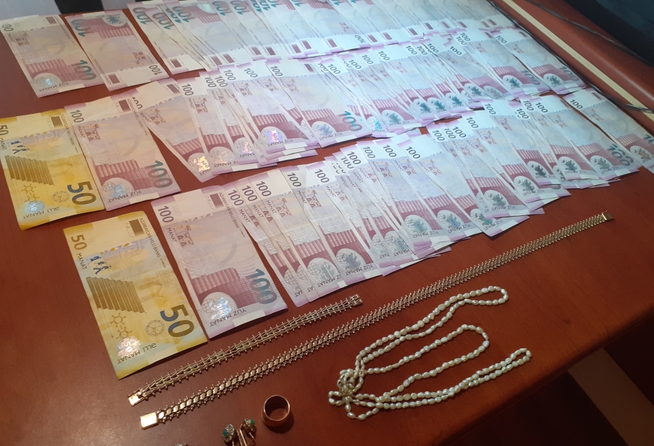 Tovuzda bibisinin evindən oğurluq edən şəxs saxlanılıb