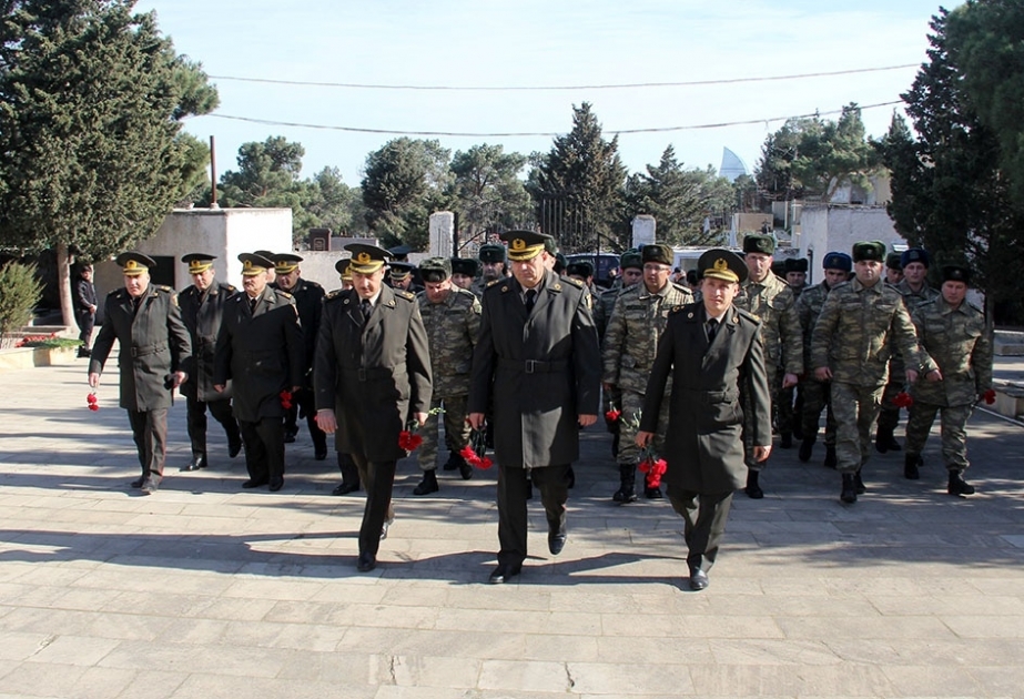 Azərbaycanın Milli Qəhrəmanı Mübariz İbrahimovun məzarı ziyarət olunub VİDEO