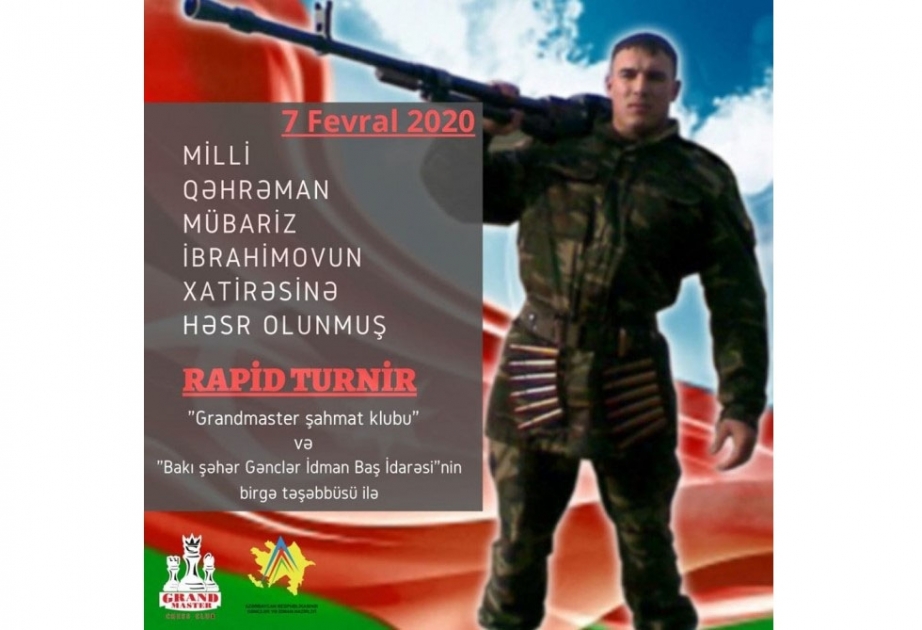 Milli Qəhrəman Mübariz İbrahimovun xatirəsinə həsr olunmuş şahmat turnirinin qalibləri müəyyənləşib