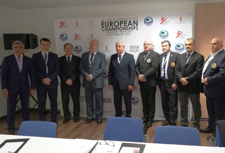 Budapeştdə Bakıda keçiriləcək karate üzrə Avropa çempionatına hazırlıq işləri müzakirə edilib