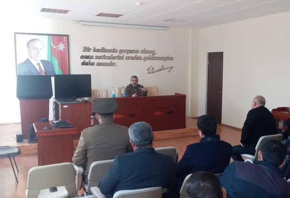 FHN-in Qarabağ Regional Mərkəzində mülki müdafiə kursları davam etdirilir