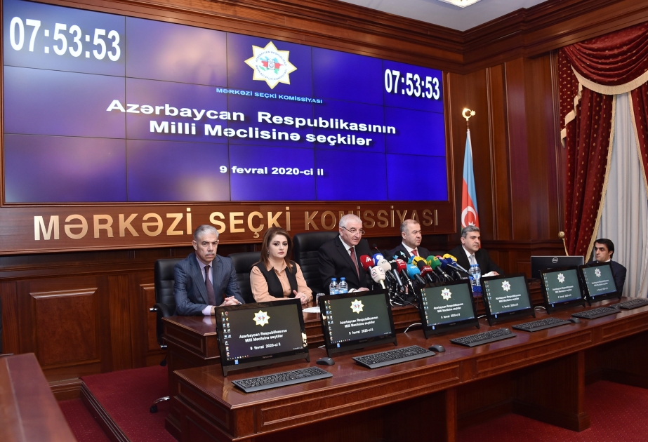 Mərkəzi Seçki Komissiyasında parlament seçkilərinin başlamasına dair mətbuat konfransı keçirilib VİDEO