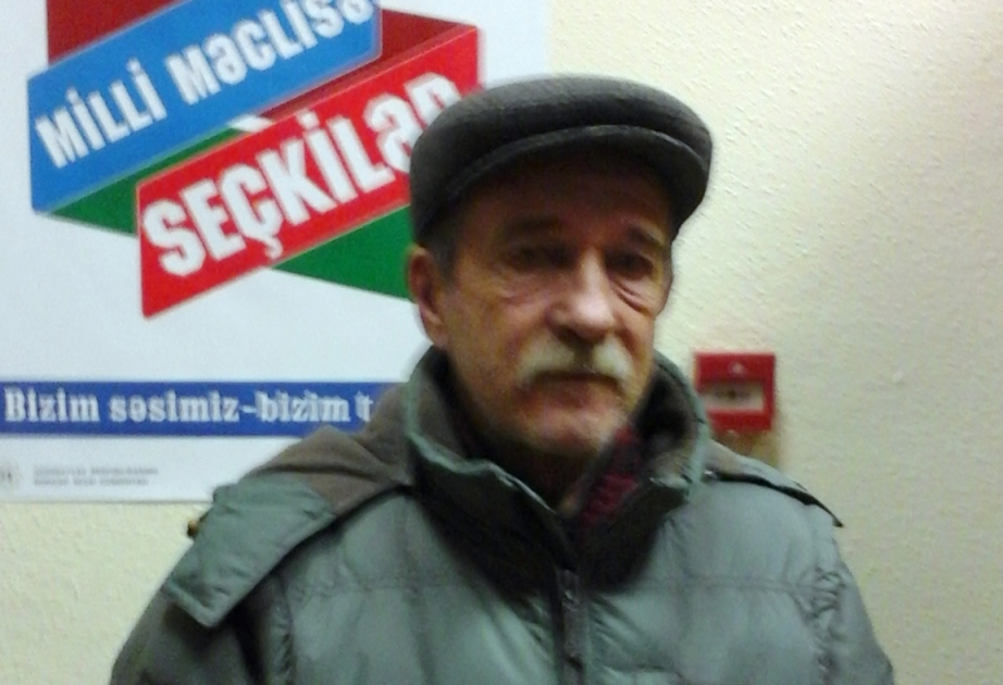 Seçici Andrey Marinçenko: Səsvermə prosesi üçün yaradılan şəraitdən çox razıyam